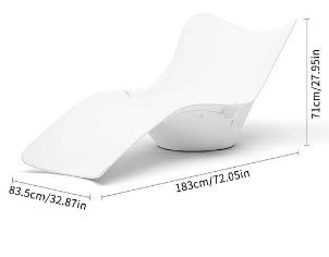 Outdoor In water Plastic Sun Lounger